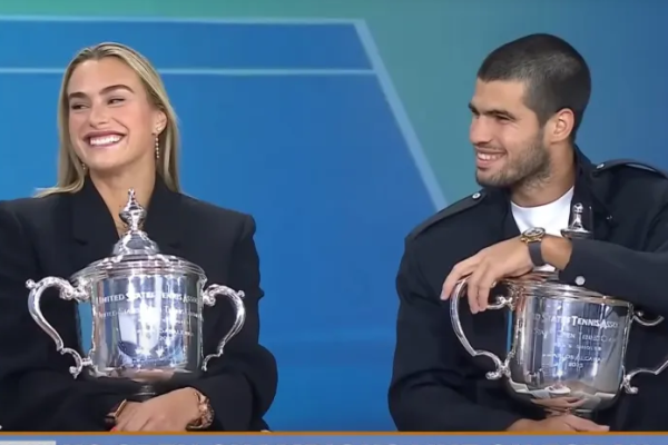 Aryna Sabalenka Accidentally Mistook Carlos Alcaraz Jannik Sinner on Live TV