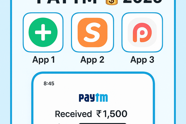 Top 5 Legit Paytm Earning Apps You Can Try in 2025 (With Real Proofs)